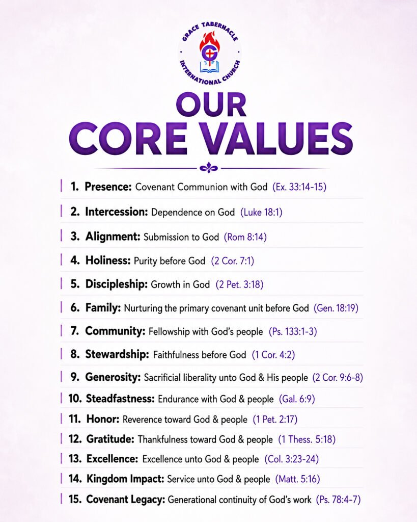 Our Core Values